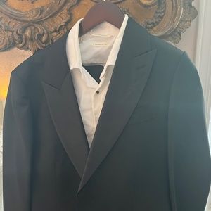 Suit Supply Black Lazio Tuxedo Package